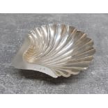 Solid silver scallop shell butter or jam dish 88.9g