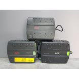 3 APC back-ups es battery backup and surge protection extension plugs