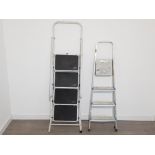 2 pair of 4 step ladders