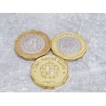 Trial £1 coin sets 2014 2015 2016 not legal issues they are KNOWn as altered fillers