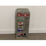 Novelty cd cabinet in the style of a beer matic vending machine, 67cm x 28cm x 17cm