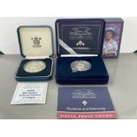 Coins royal mint queen mother 90th birthday 1990 & the queen mother centenary year silver proof coin