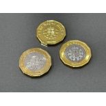 Coins trial £1 coin set for testing purposes known as fillers