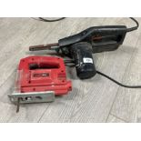 Black & decker electric sander and 1 jigsaw