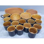 Large quantity of intone myott part dinner tea and coffee service