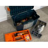 Large ZAG tool box with contents