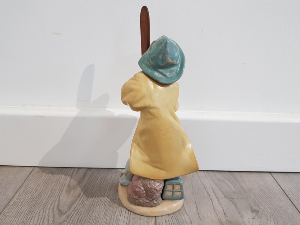 Gres lladro figure young fisherman model number 2335 in great condition 24 cm high - Bild 2 aus 5