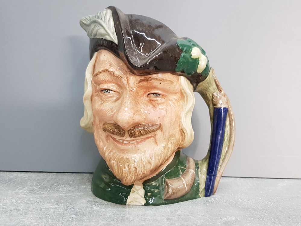 Royal Doulton Robin Hood character jug 18cm