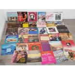35 mixed LP records includes Elton John, Howard Jones and Top of the pops etc