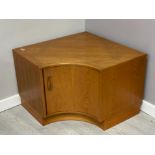 Teak G plan low corner entertainment unit, H54cm x D88CM x W107cm