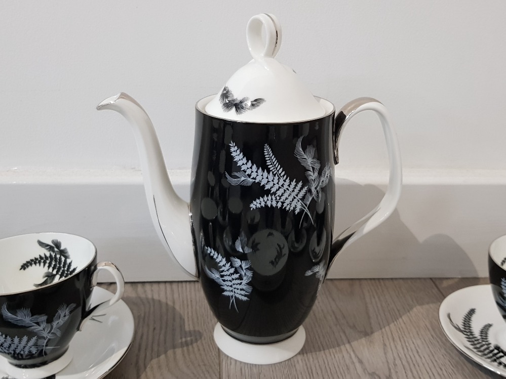 33 piece Royal Albert night and day coffee ware - Image 3 of 5