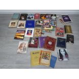 Large Collection of hard back books including diana her last love, our queen by robert hardman and