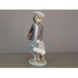 Lladro figure 5218 autumn