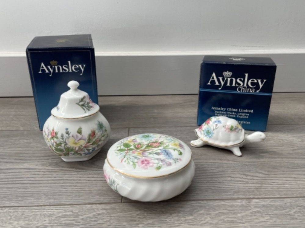 Aynsley china including wild Tudor