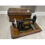 Vintage new home sewing machine