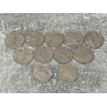 12 Olympic 50p coins