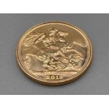 22ct gold 2013 full sovereign coin