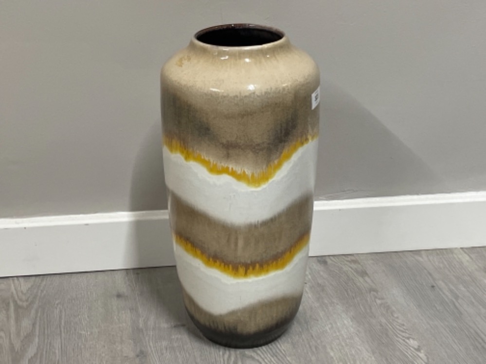 Large West German vase 45cm in good condition