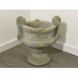 Large stone planter 50cm x 55cms