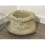 Large stone planter