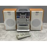 Sony cd hi-fi system with remote
