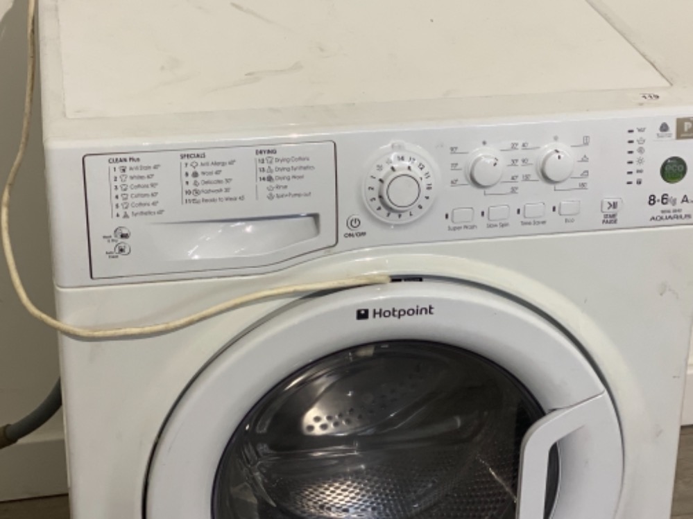 Hotpoint washing machine - Image 2 of 2