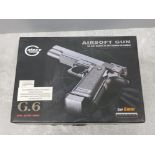 Galaxy airsoft gun, G.6 zinc alloy shell, boxed