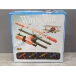 Wings of war minatures revised deluxe set, classic wwI aircraft wargame, as new unused in box