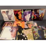 David Bowie 10 x vinyls including Love you till Tuesday, Young Americans, China girl and scary