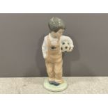 Nao by Lladro 1068 playing football