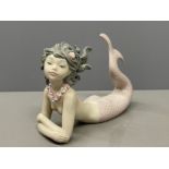 Lladro 1414 Mermaid fantasy in good condition