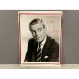 Autograph Ian Carmichael English actor ‘Lord Peter Wimsey’ on TV vintage