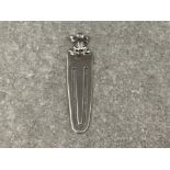 Silver 925 frog book marker