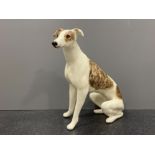 Large Winstanley stunning whippet/greyhound dog. Hand painted size 8