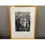 Ivan Polley “on the slipway” screen print - Artists proof 49cm x 37cms