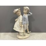 Lladro 1127 Puppy love. In good condition