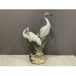 Lladro 1611 “Courting cranes” in excellent condition