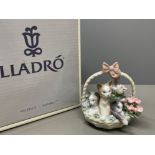 Lladro 1444 Purr-fect in good condition with original box