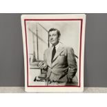 Autograph Walter Pidgeon actor signed photograph