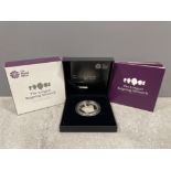 Coins UK 2015 the longest reigning Monarch £5 silver proof coin complete in original case and box