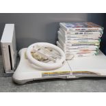 Nintendo Wii plus 10 games, Wii fit, controllers, leads