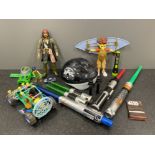 Star Wars toys and Ben 10 toys