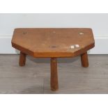 Rustic 3 legged milking stool