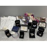 Large lot of costume jewellery