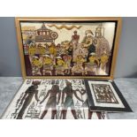 2 Egyptian pictures and 1 other