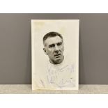 Autograph British criminal Reg Kray signed photograph