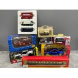 Hornby, burago and other die cast vehicles