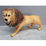 Large Beswick Lion figure 24x12cm