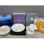 Lot miscellaneous items including wedgwood and aynsley