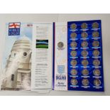 The official england squad 1996 medal collection, complete